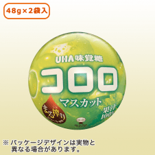 【マスカット】コロロ球缶※賞味期限：2022/06/30