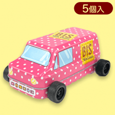 【ビス　ピンク】くるま缶 チロルチョコ※賞味期限:2024/11/30