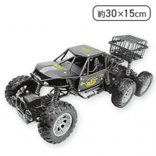 【イエロー】6輪バギーRC MAXX