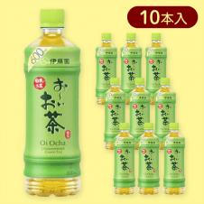 【10本入】お〜いお茶 緑茶 PET 600ml※賞味期限:2024/11/30