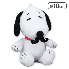 【目閉じ】SNOOPY マスコット おひげVer.