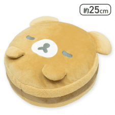 【チャイロイコグマ】リラックマ NEW BASIC RILAKKUMA もちもちマカロンクッションBIG Part2