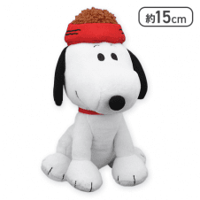 【頭にのせる】SNOOPY ぬいぐるみ エサ皿Ver.