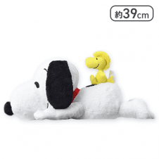 SNOOPY Lぬいぐるみ“スヌーピー&ウッドストック” おしりVer.