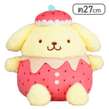 【ポムポムプリン】サンリオキャラクターズ いちごみるくメルトドールBIGタイプ2