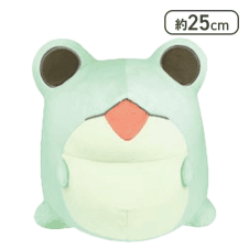 【ぽ】ただのかえるたち　BIGぬいぐるみ