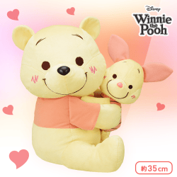 くまのプーさん Love♥Loveシリーズ ​MEJピグレットとペアぬいぐるみ