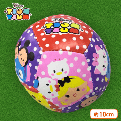 ツムツム かわいいやわらかボール　カラフルドット
