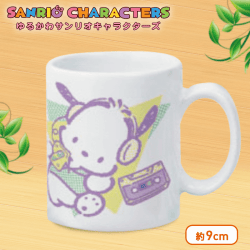 サンリオキャラクターズ 80❜sポップマグカップ C.ポチャッコ