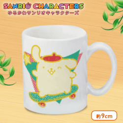 サンリオキャラクターズ 80❜sポップマグカップ E.ポムポムプリン