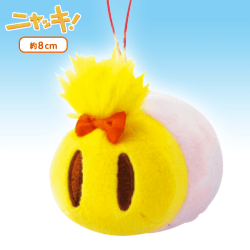 ニャッキ! もちもちぬいぐるみマスコット D.ピンクちゃん