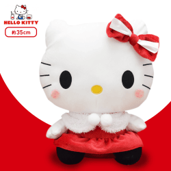 ハローキティ MEJレトロドレスぬいぐるみ