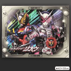 仮面ライダージオウ スクエアウォールクロック Bデザイン