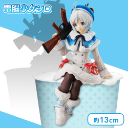 電脳少女シロ ぬーどるストッパーフィギュア A.白ver.