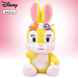 ミス・バニー 赤いほっぺ MEJフラワーティアラぬいぐるみ