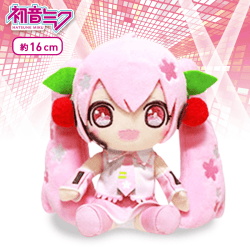 桜ミク ぬいぐるみ A.通常ver.