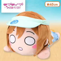 ラブライブ！サンシャイン!! MEJ寝そべりぬいぐるみ“国木田花丸-ボーダーシャツ”