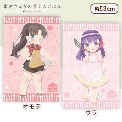 衛宮さんちの今日のごはん MEJクッション B.間桐桜＆遠坂凛