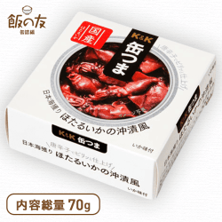 缶つま 日本海獲りほたるいかの沖漬風