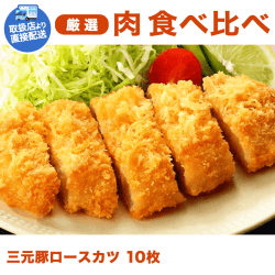 【直送景品】三元豚ロースカツ(10枚) KJ310014