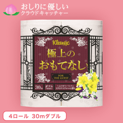 【おしりにやさしい】クリネックス 極上のおもてなし