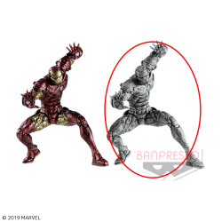 ＭＡＲＶＥＬ 超人技画 IRON MAN B.アイアンマン(墨ver.)
