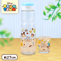 “ディズニー ツムツム” PMガラスクールポット&グラスセット サマーVer. A.ドット