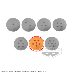 ドラゴンボール超 もっちりスクイーズドラゴンボール F.六星球(リュウシンチュウ)