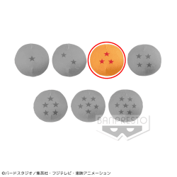 ドラゴンボール超 もっちりスクイーズドラゴンボール C.三星球(サンシンチュウ)