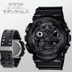 【タイムス】カシオ G-SHOCK GA-100CF-1A メンズ