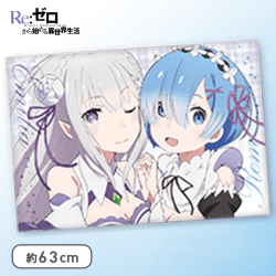 Re:ゼロから始める異世界生活 枕カバー A.エミリア＆レム