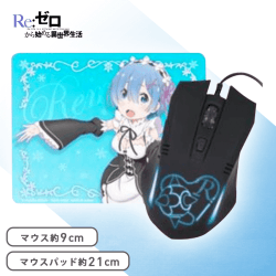 Re:ゼロから始める異世界生活 光るマウス&マウスパッドセット A.レム