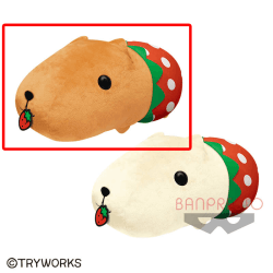 カピバラさん でっかいぬいぐるみ〜ストロベリ〜ン〜 A.カピバラさん