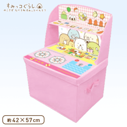 すみっコぐらし すみっコ弁当 おままごと収納ボックス A.ピンク