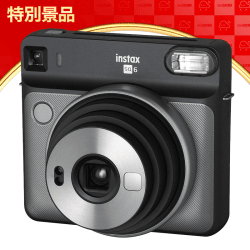 【数量限定】FUJIFILM チェキ SQUARE SQ6 グラファイトグレー