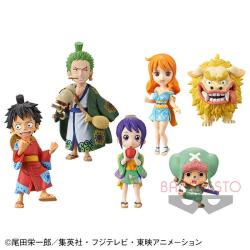 ワンピース ワールドコレクタブルフィギュア-ワノ国1- 6種SET