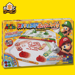 【お家でゲーセン】スーパーマリオ ストライクエアホッケーW`s（ダブルス）