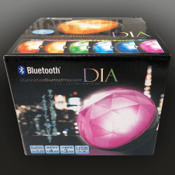 イルミネーション Bluetoothスピーカー DIA