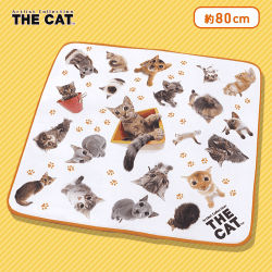 THE CAT ルームマット A.オレンジ