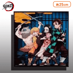 鬼滅の刃 デザインアートパネル B.仲間