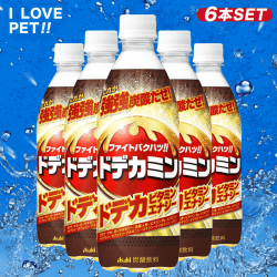 【I LOVE PET】アサヒ飲料 ドデカミン 500ml 6本セット