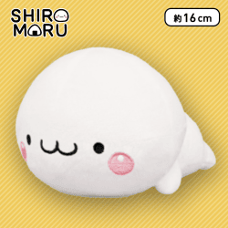 【B.まるこ】しろまるごろーんぬいぐるみ