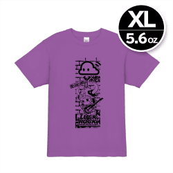 【XL／パープル】限定トリプルネームTシャツ