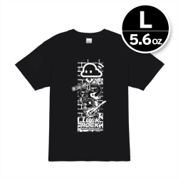 【Ｌ／ブラック】限定トリプルネームTシャツ