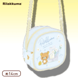 【B.ブルー】リラックマ リラックマコスメ ポシェット