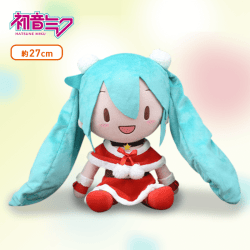 【A.初音ミク(Red)】初音ミクシリーズ SPふわふわぬいぐるみ“初音ミク”クリスマス2020