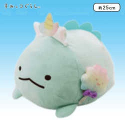 【E.とかげ】すみっコぐらし たぴおかパーク うつぶせぬいぐるみBIG