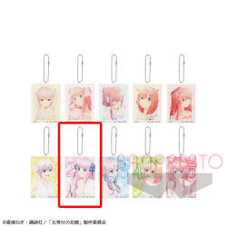 【G.中野二乃 2】五等分の花嫁 アクリルプレートキーホルダー