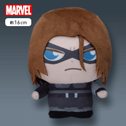 【B.ウィンター・ソルジャー】MARVEL moipon EXぬいぐるみ-キャプテン・アメリカ／ウィンター・ソルジャー／ソー／ロキ-