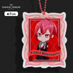 【A.リドル・ローズハート】ディズニー ツイステッドワンダーランド デフォルメキャラクターアクリルチャームVol.1 